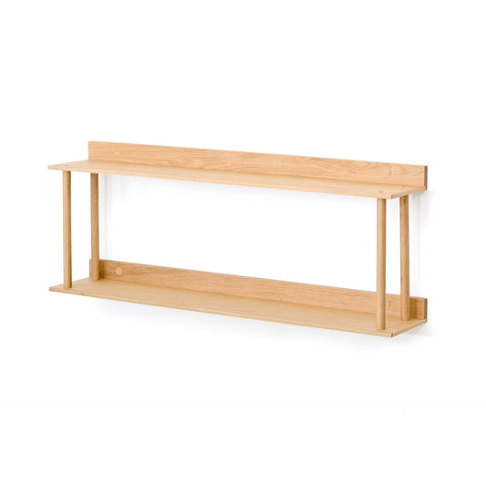 Wireworks Wall Shelf Platform 2 Oak