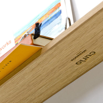 Wireworks Wall Shelf Curio Oak