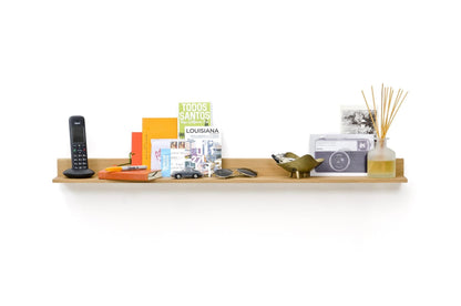 Wireworks Wall Shelf Curio Oak