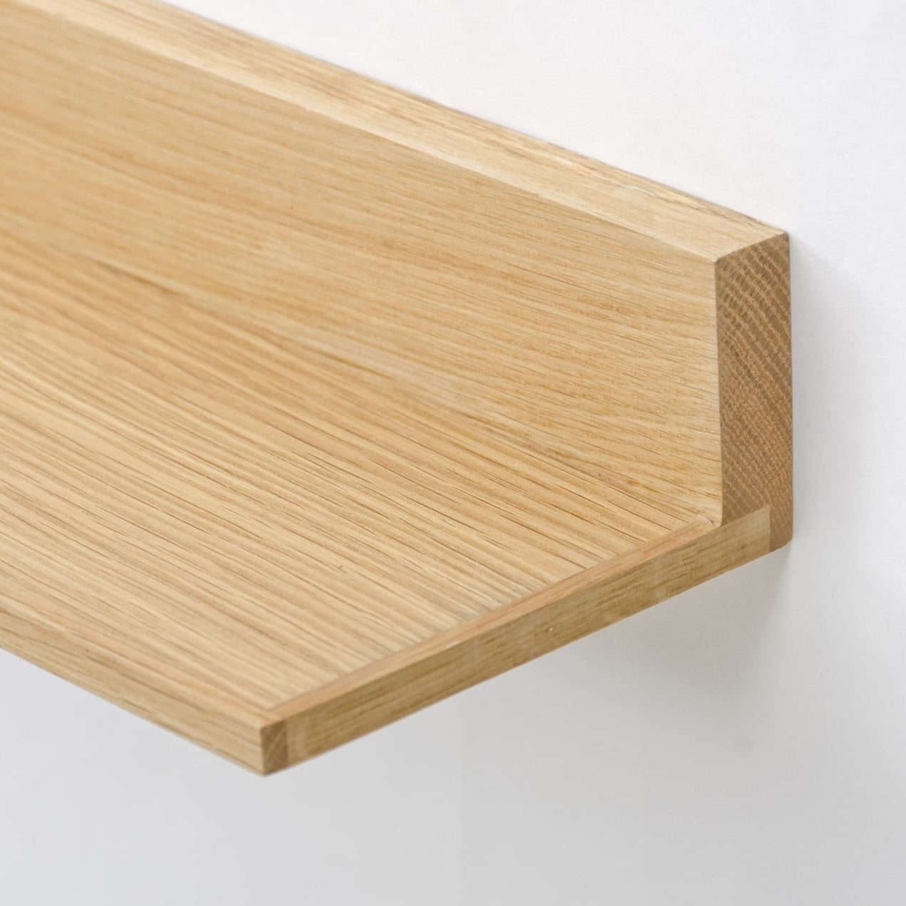 Wireworks Wall Shelf Curio Oak