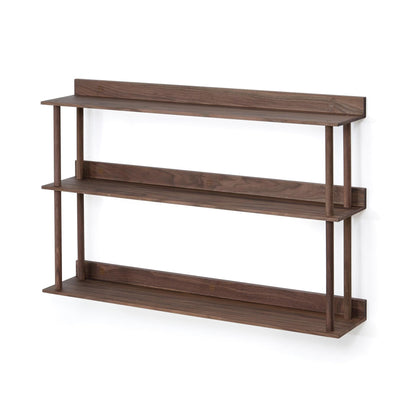 Wireworks Wall Shelf Platform 3 Walnut