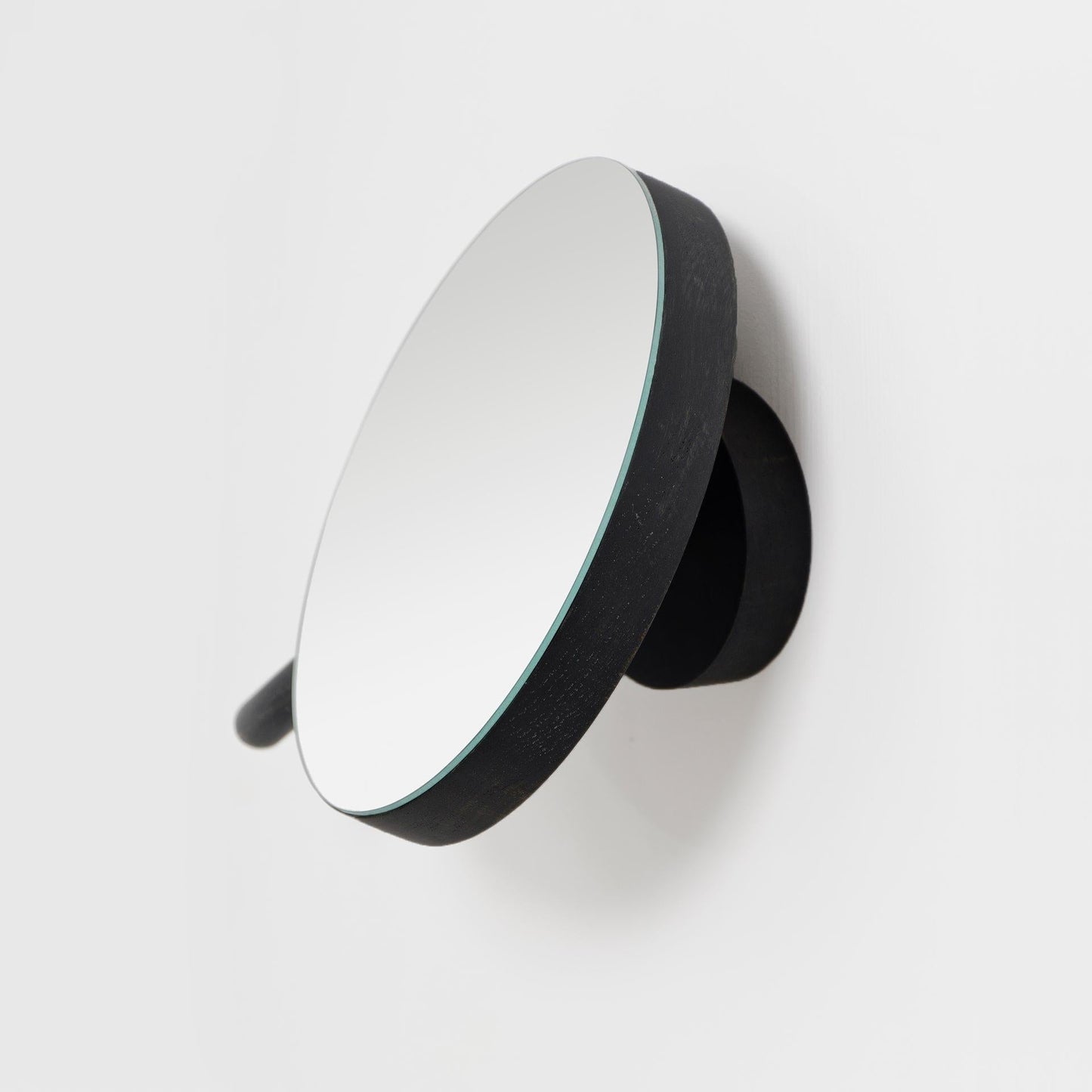 Wireworks Wall Magnify Mirror Slimline Dark Oak