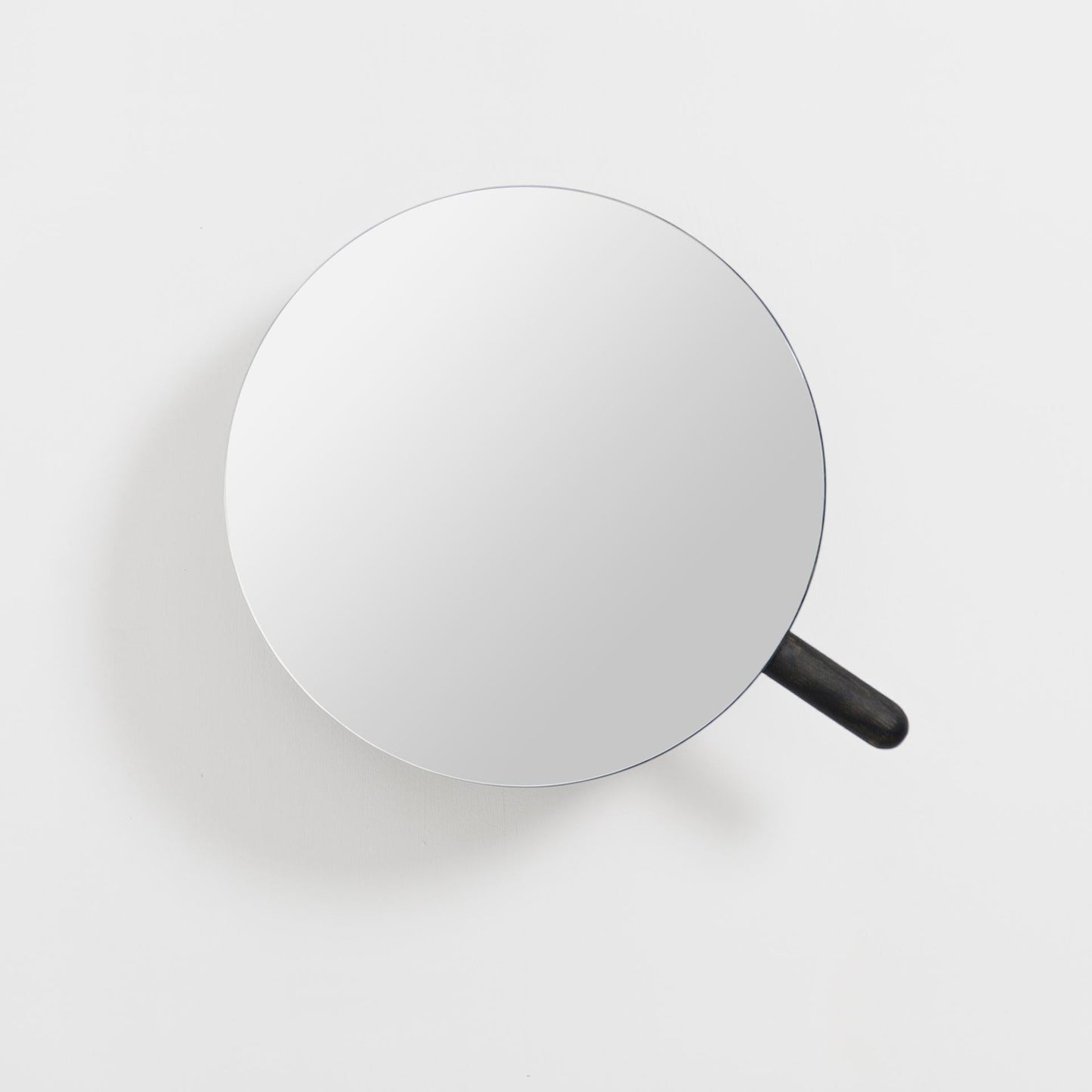 Wireworks Wall Magnify Mirror Slimline Dark Oak