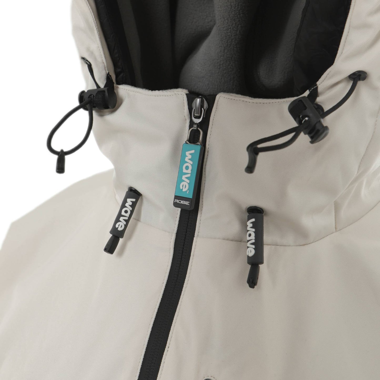 Wave 3 in 1 Hot Tub Changing Robe | Waterproof & Windproof | Unisex | Ecru Cream - Hot Tub Shop