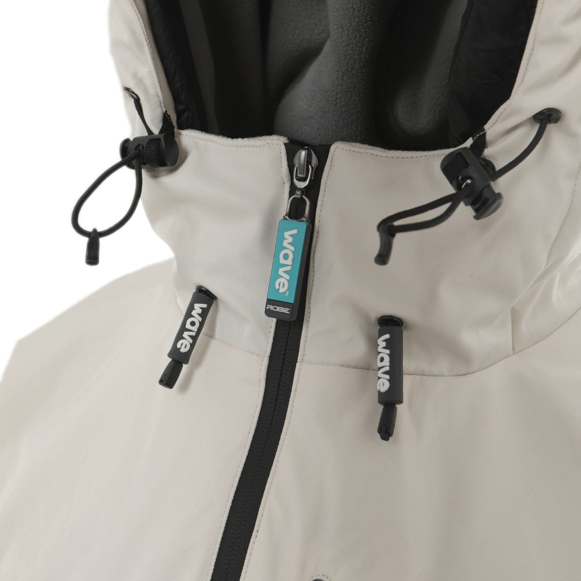 Wave 3 in 1 Hot Tub Changing Robe | Waterproof & Windproof | Unisex | Ecru Cream - Hot Tub Shop