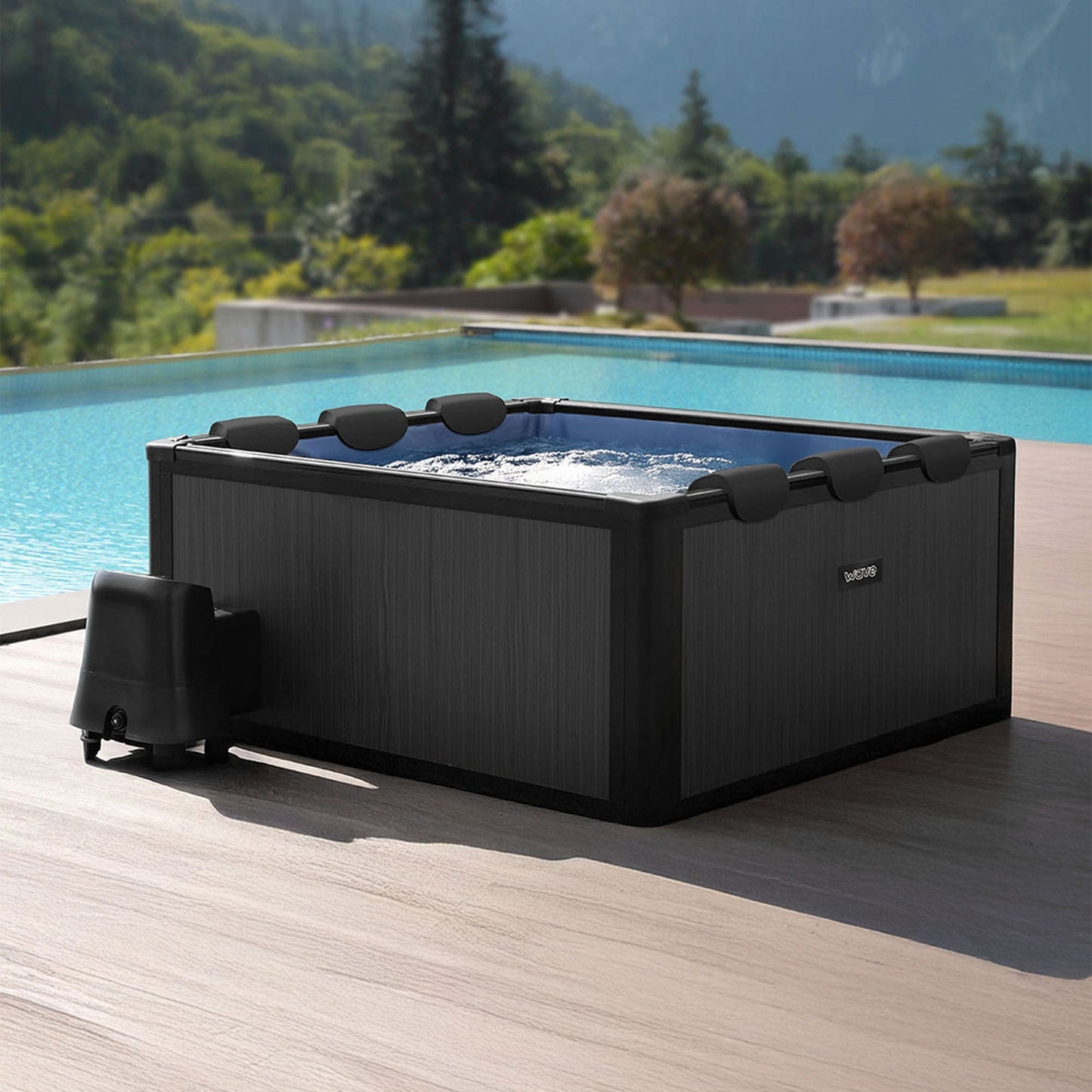 Wave Adriatic 4-6 Person Portable Hard Frame Hot Tub