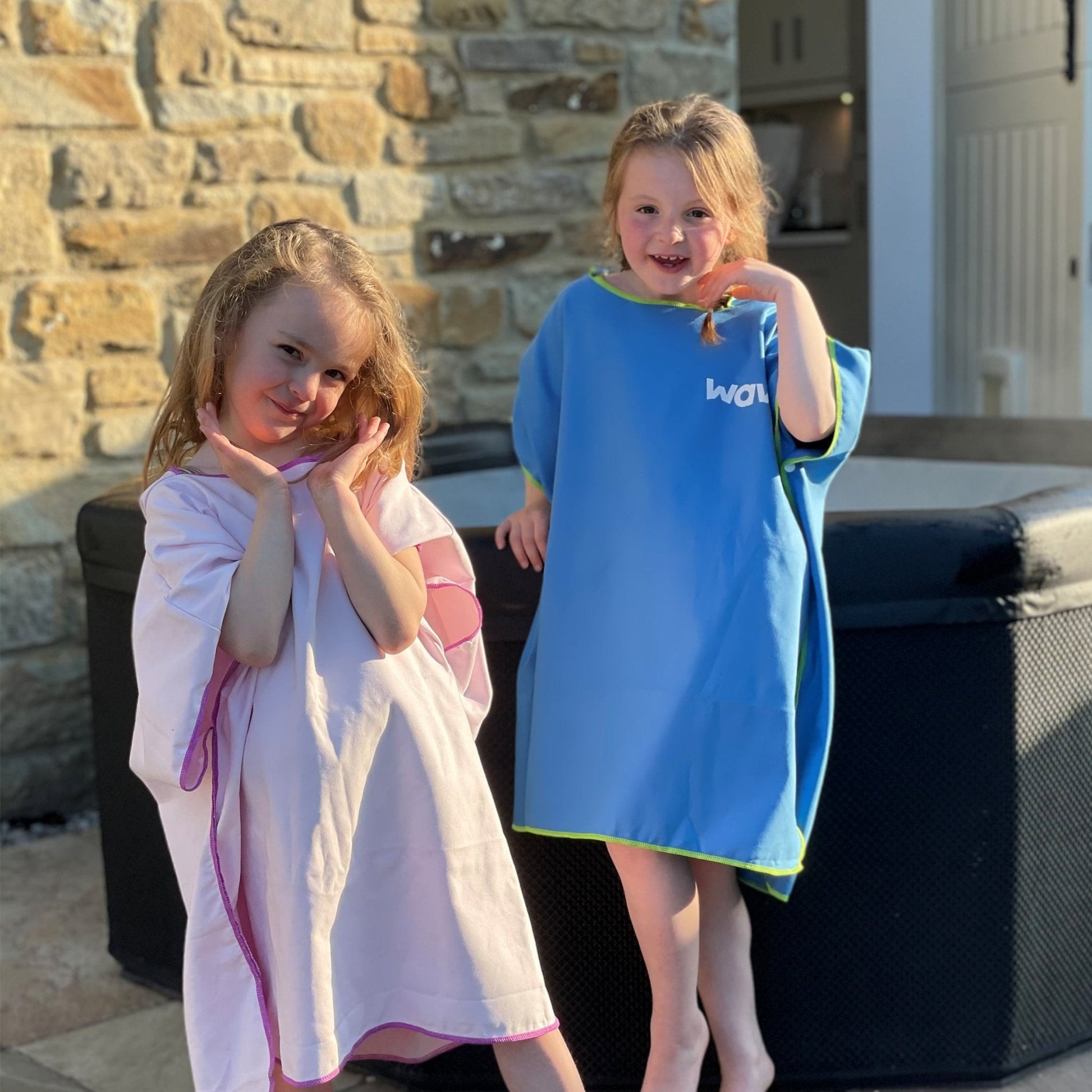 Kids Changing Robe | Blue - Hot Tub Shop